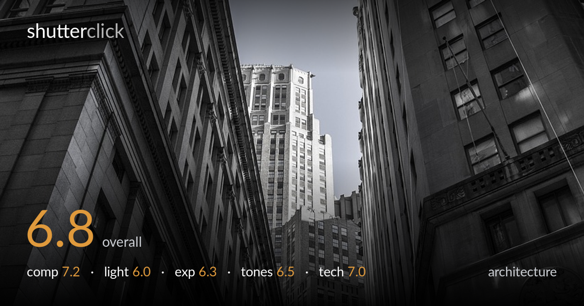 architecture photo critique card