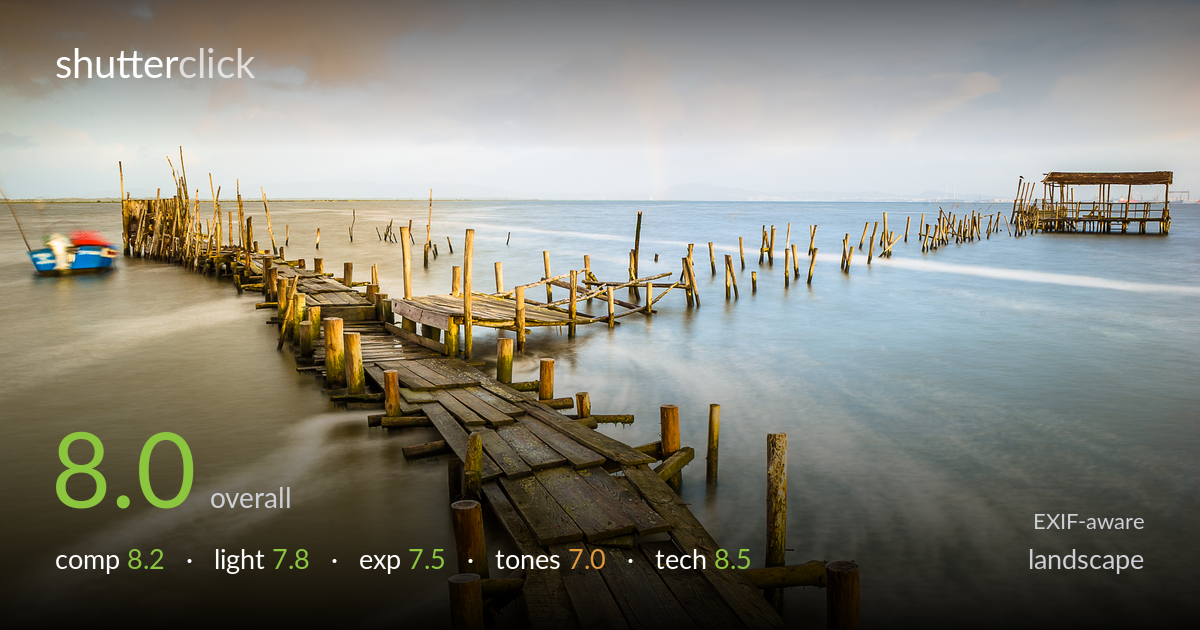 landscape photo critique card