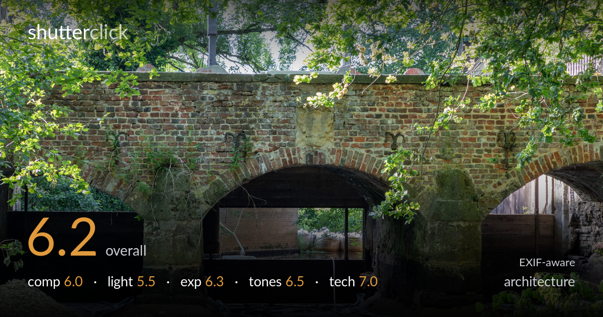 architecture photo critique card