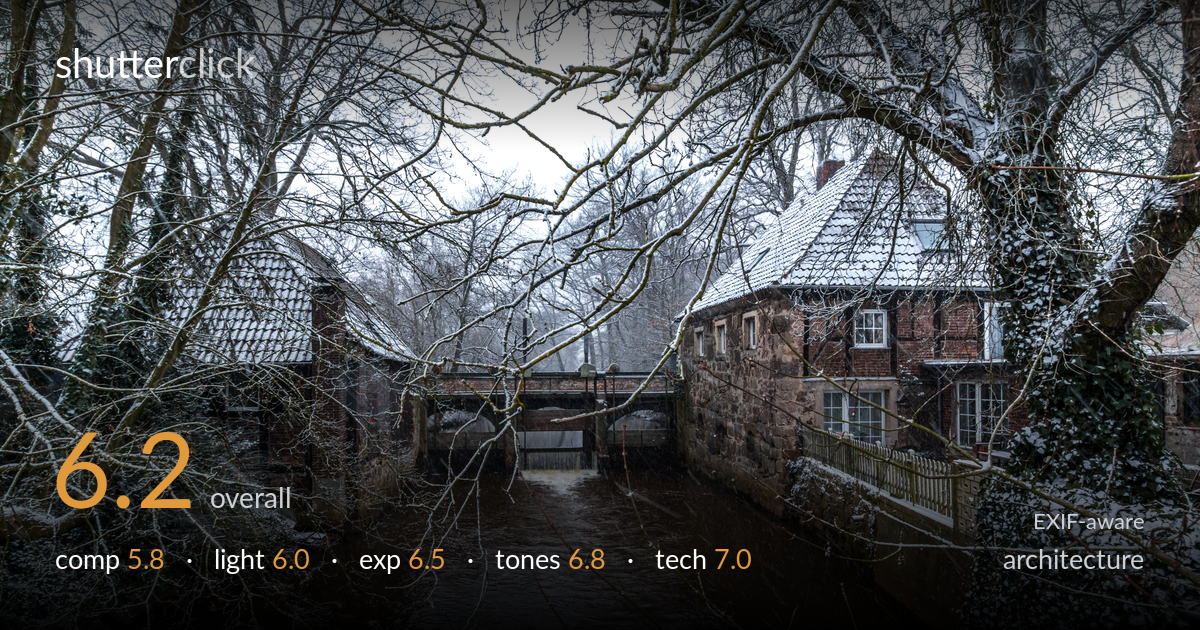 architecture photo critique card