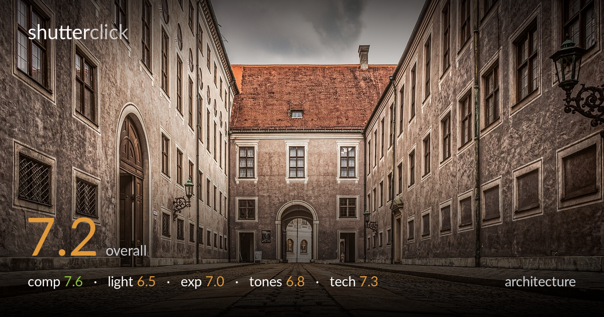 architecture photo critique card