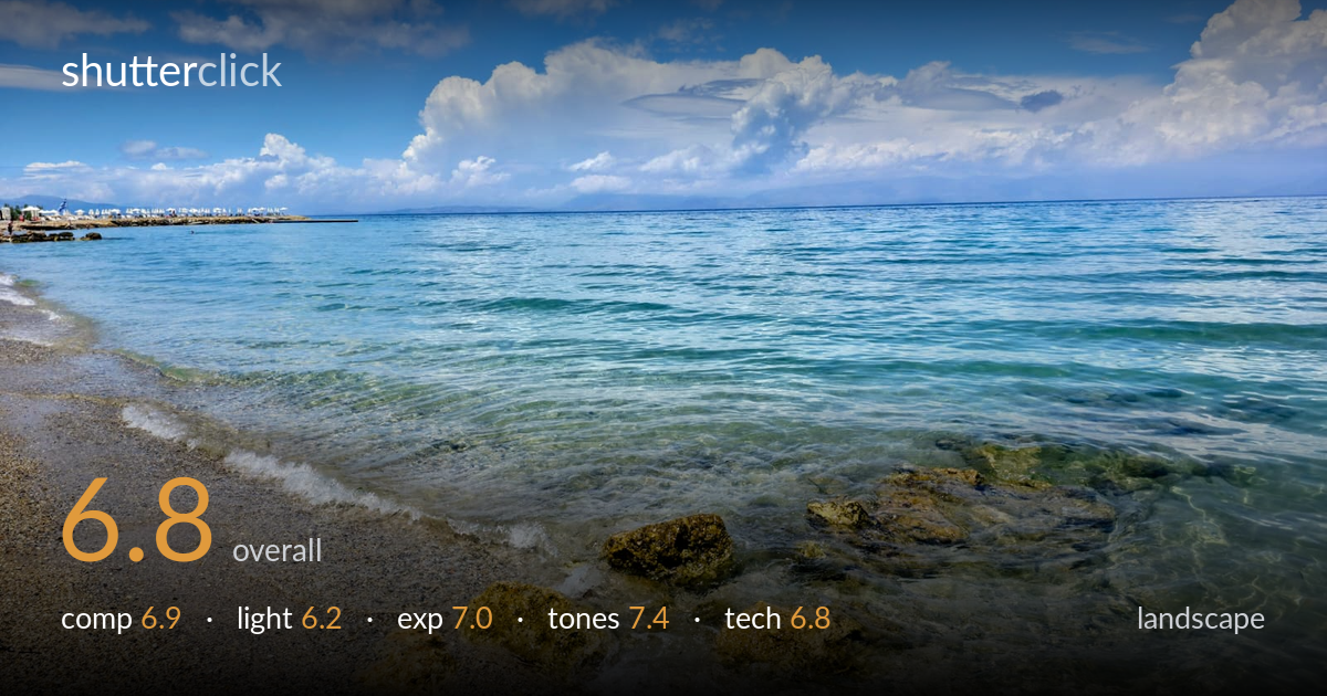 landscape photo critique card