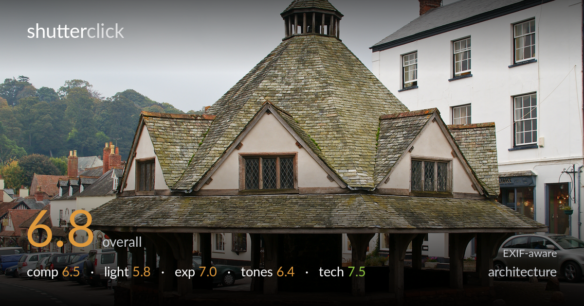 architecture photo critique card
