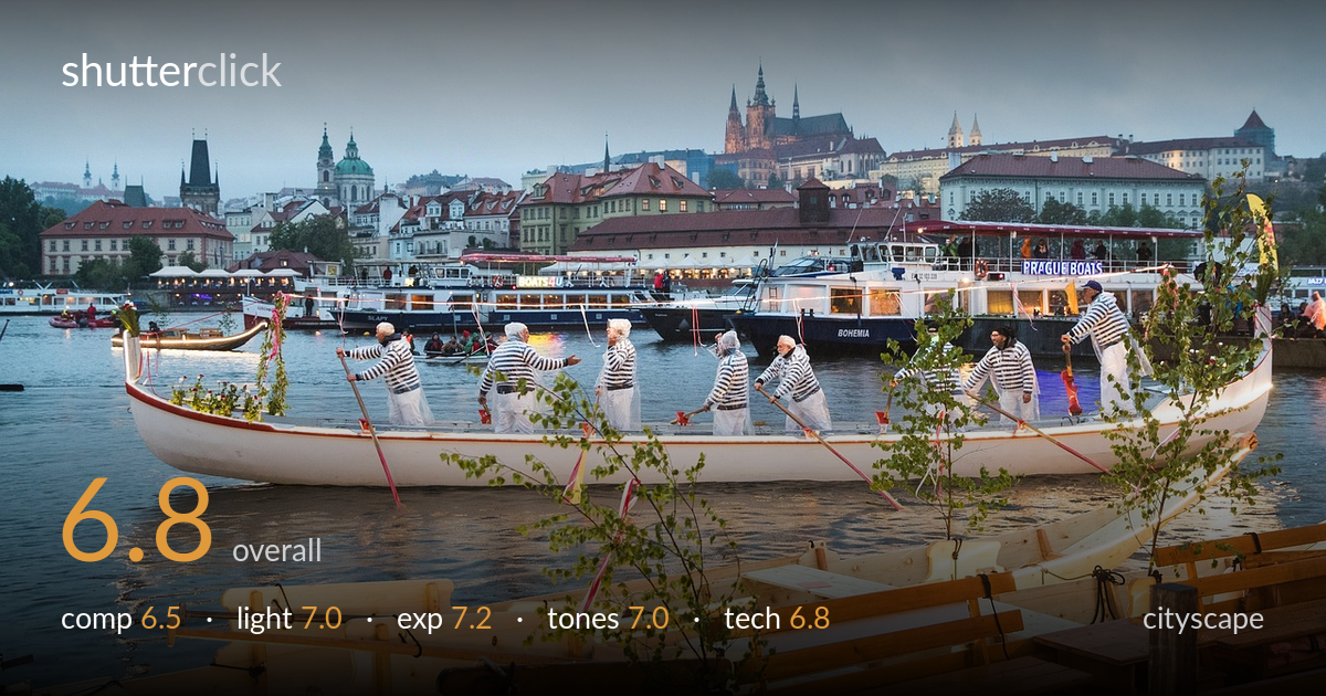 cityscape photo critique card