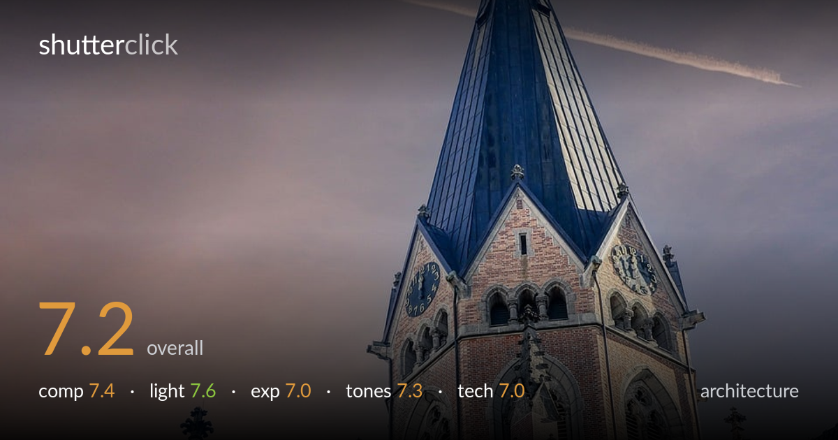 architecture photo critique card