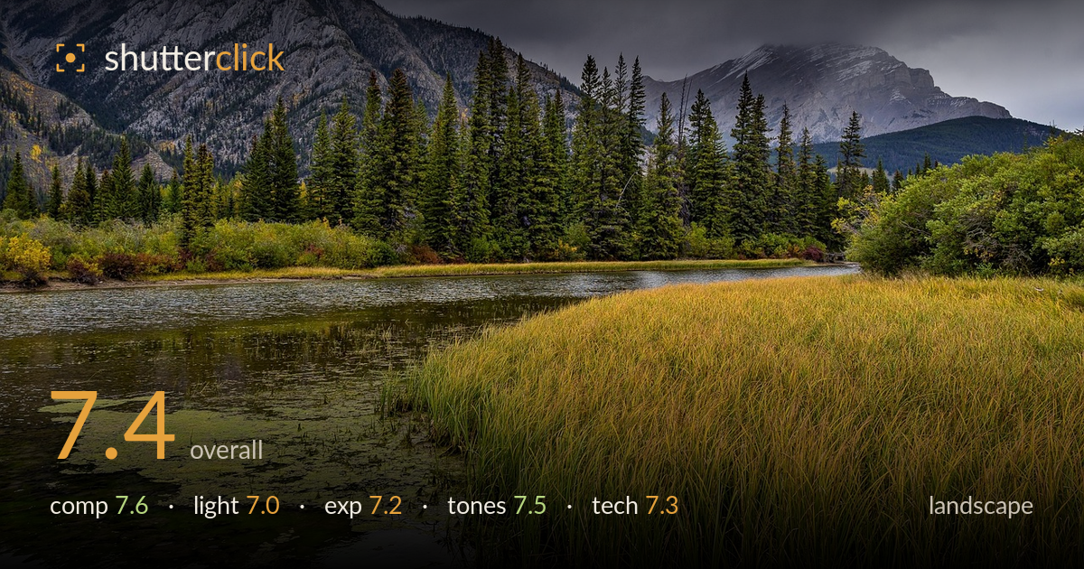 landscape photo critique card