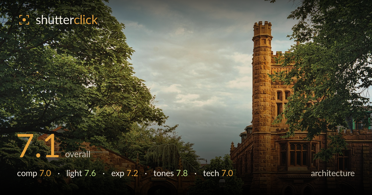 architecture photo critique card