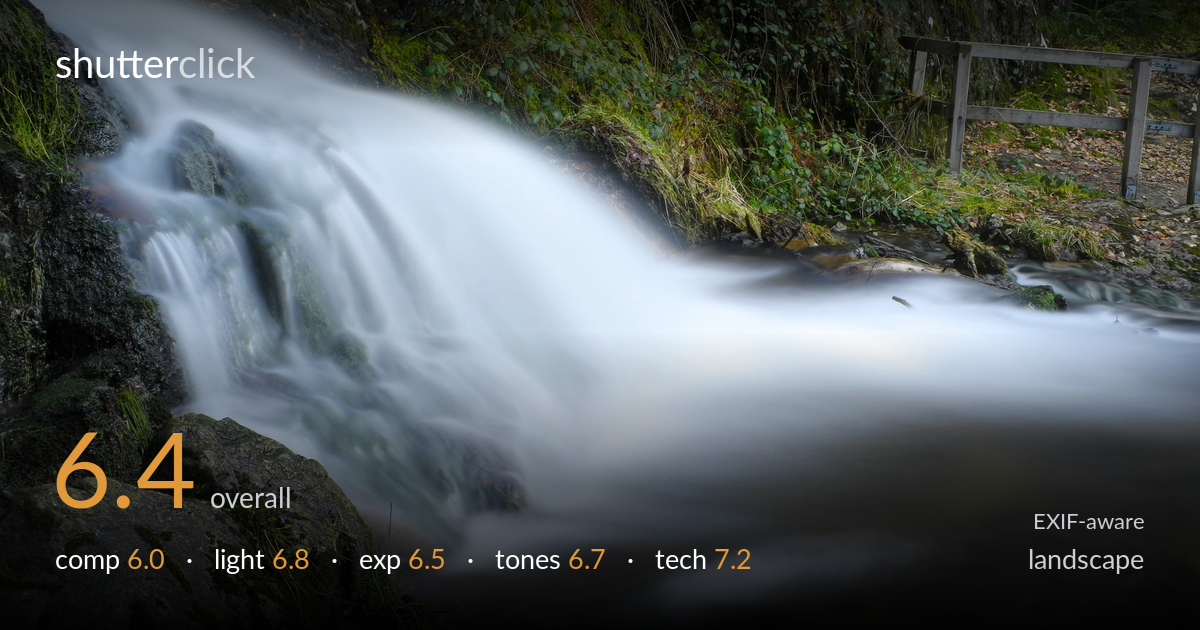 landscape photo critique card