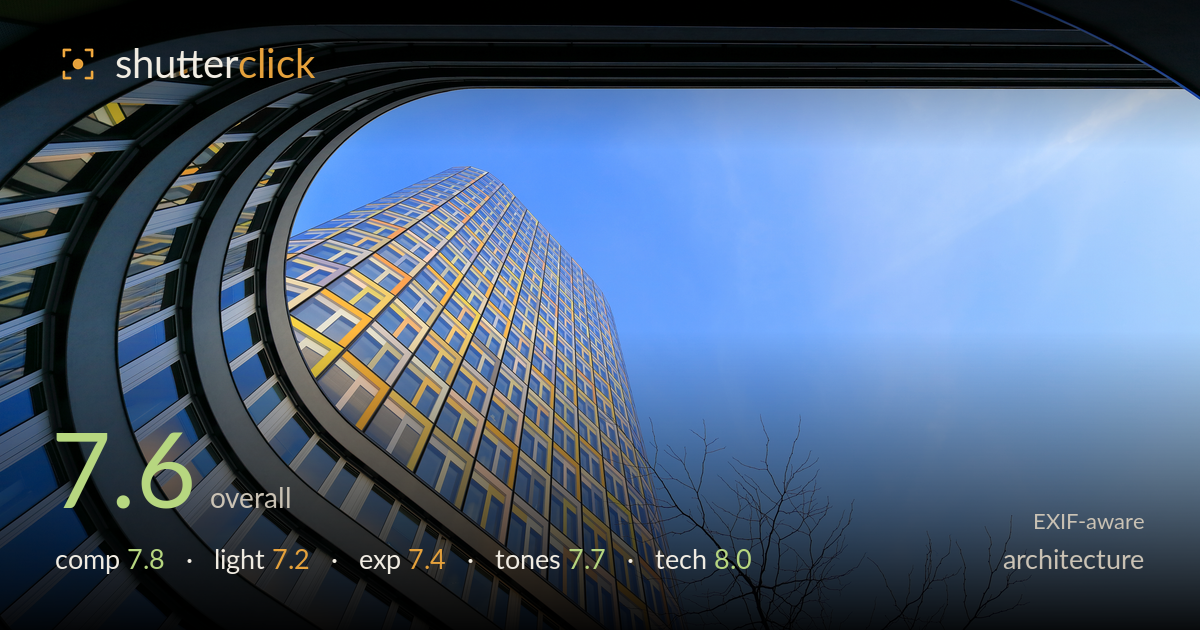 architecture photo critique card