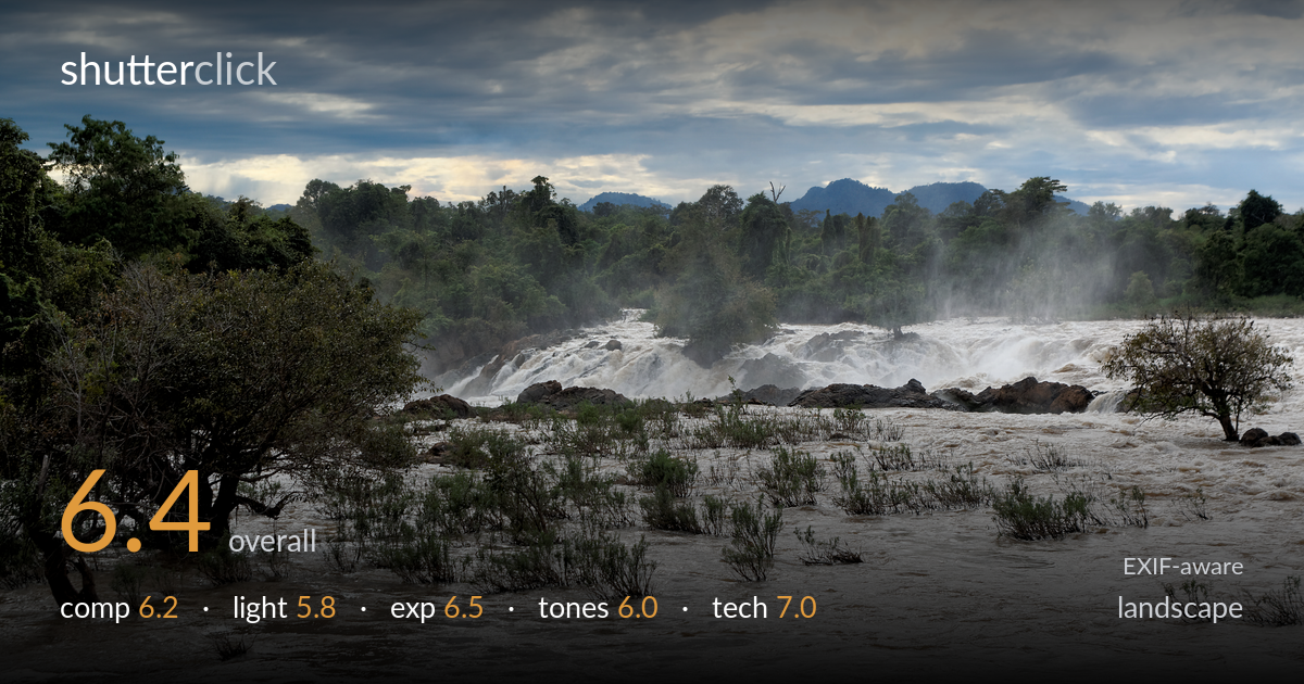 landscape photo critique card