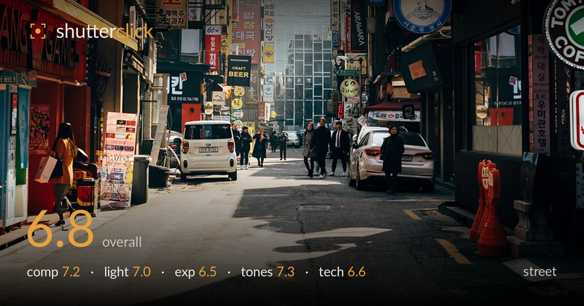 street photo critique card
