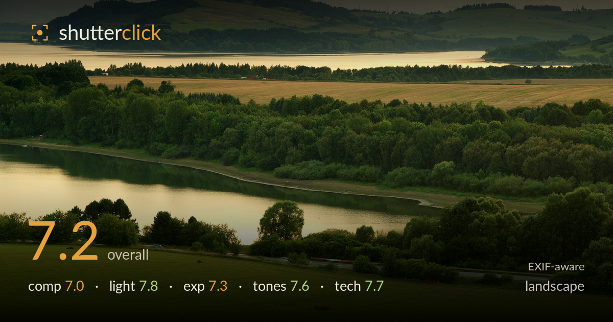 landscape photo critique card