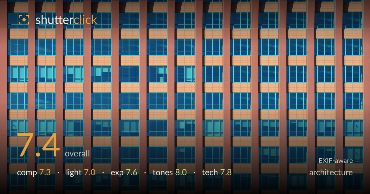 architecture photo critique card