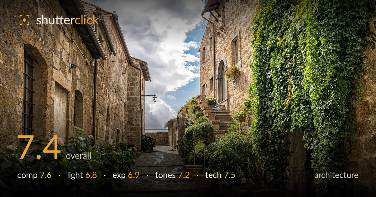 architecture photo critique card