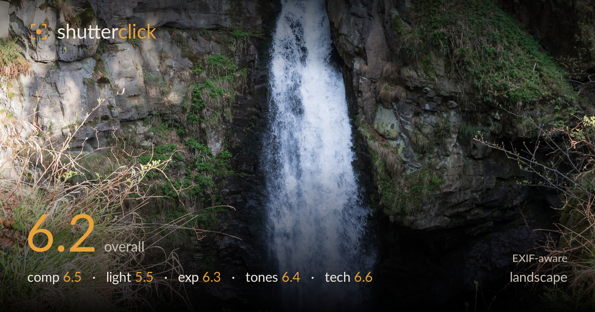 landscape photo critique card