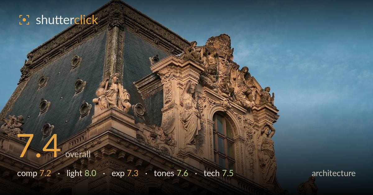 architecture photo critique card