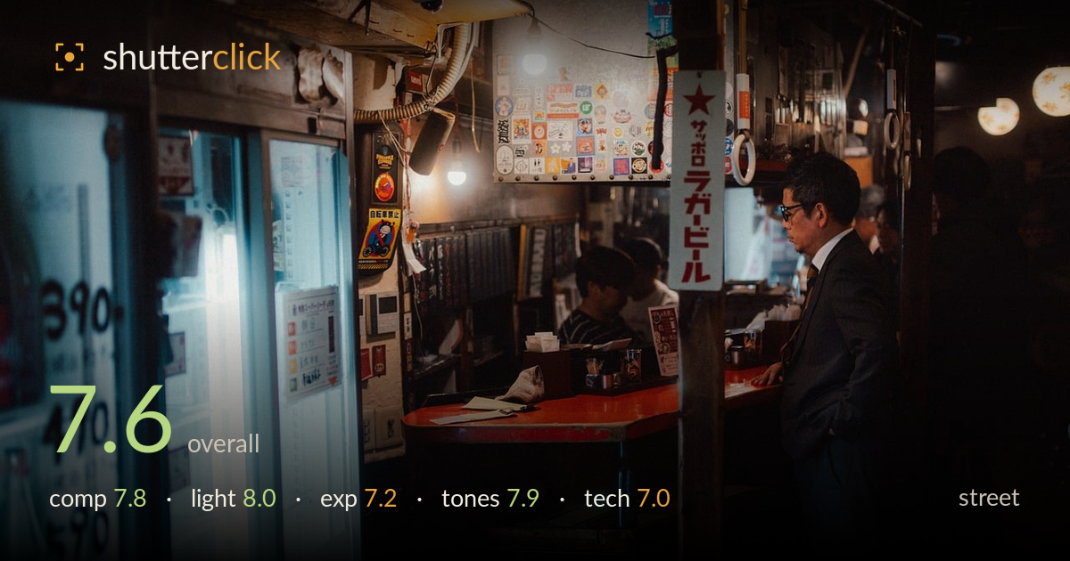 street photo critique card