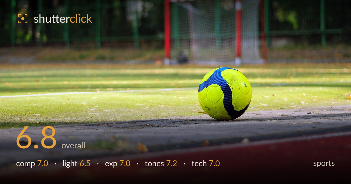 sports photo critique card