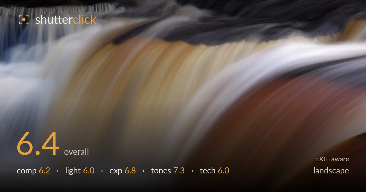 landscape photo critique card