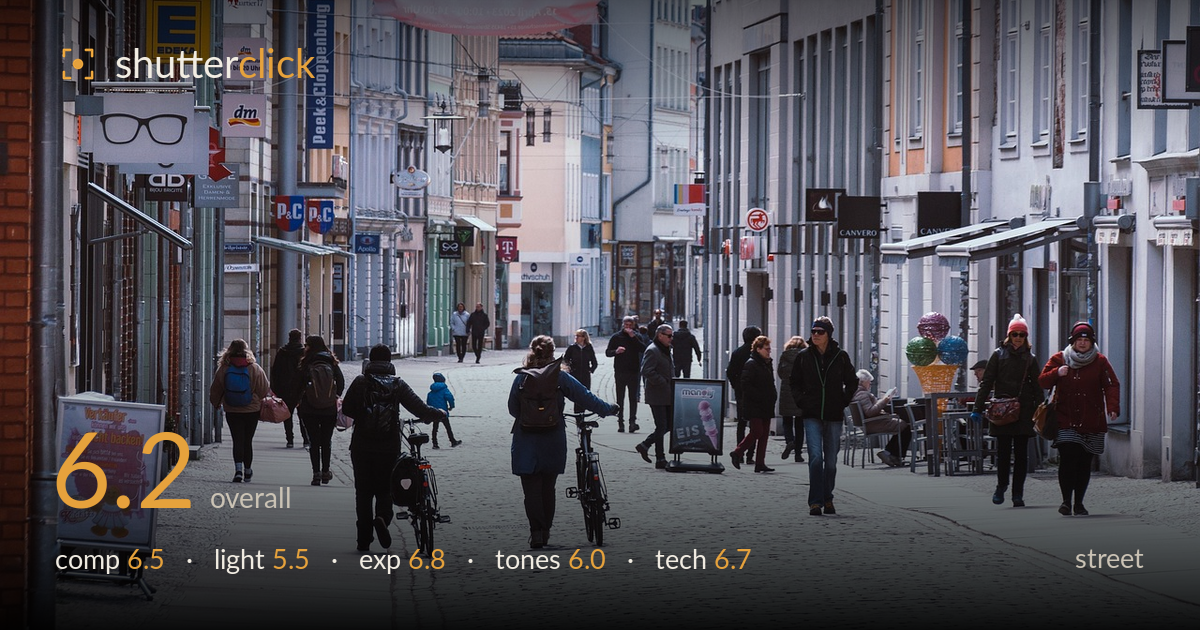 street photo critique card