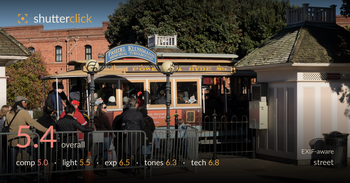 street photo critique card