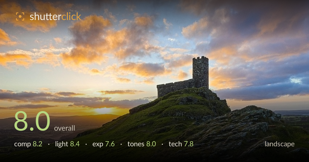 landscape photo critique card