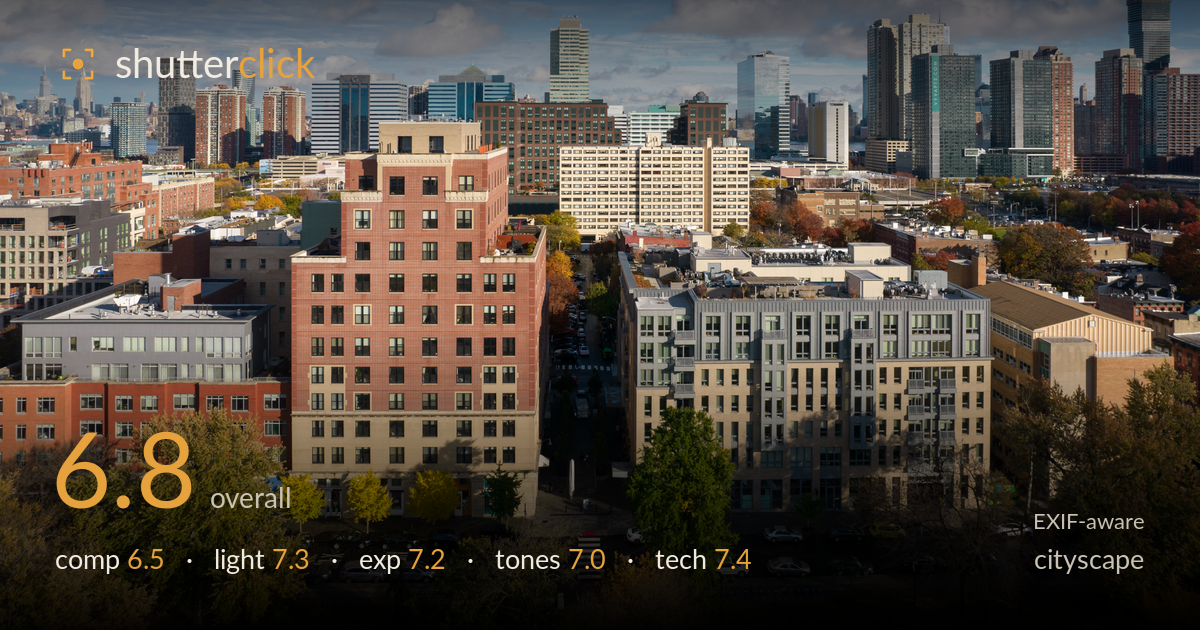 cityscape photo critique card