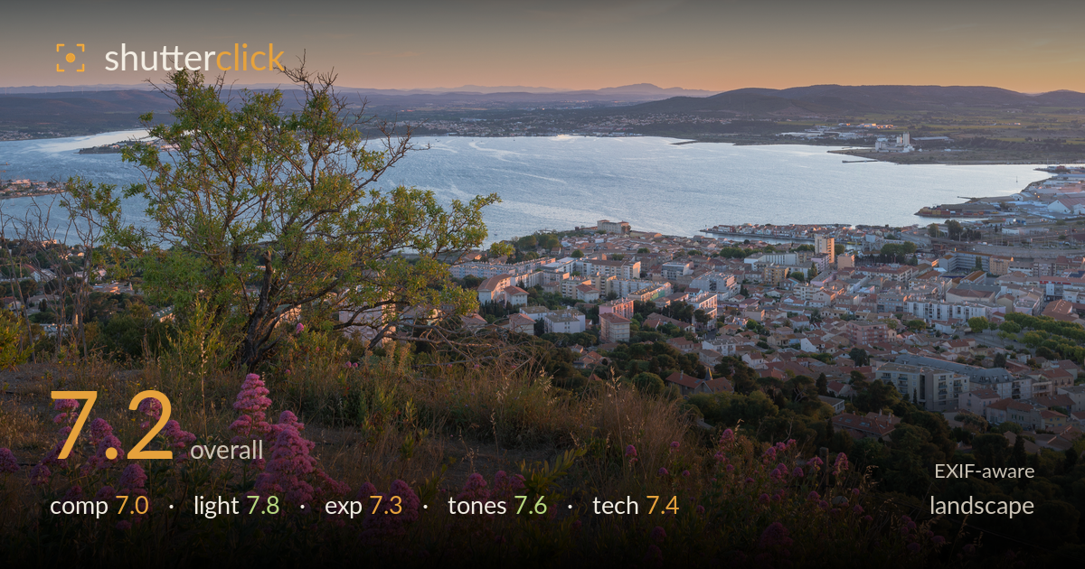 landscape photo critique card