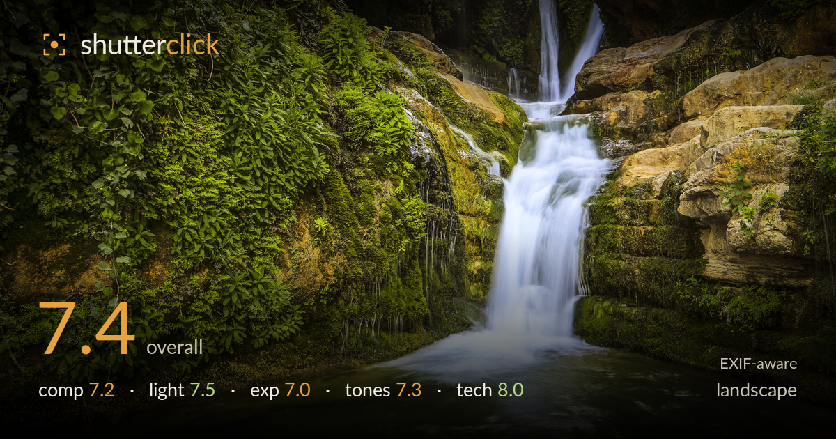 landscape photo critique card